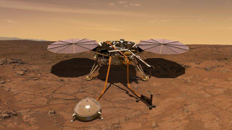 封面图片:nasa的火星洞察号探测器首次测量并记录了一条可能发生的"